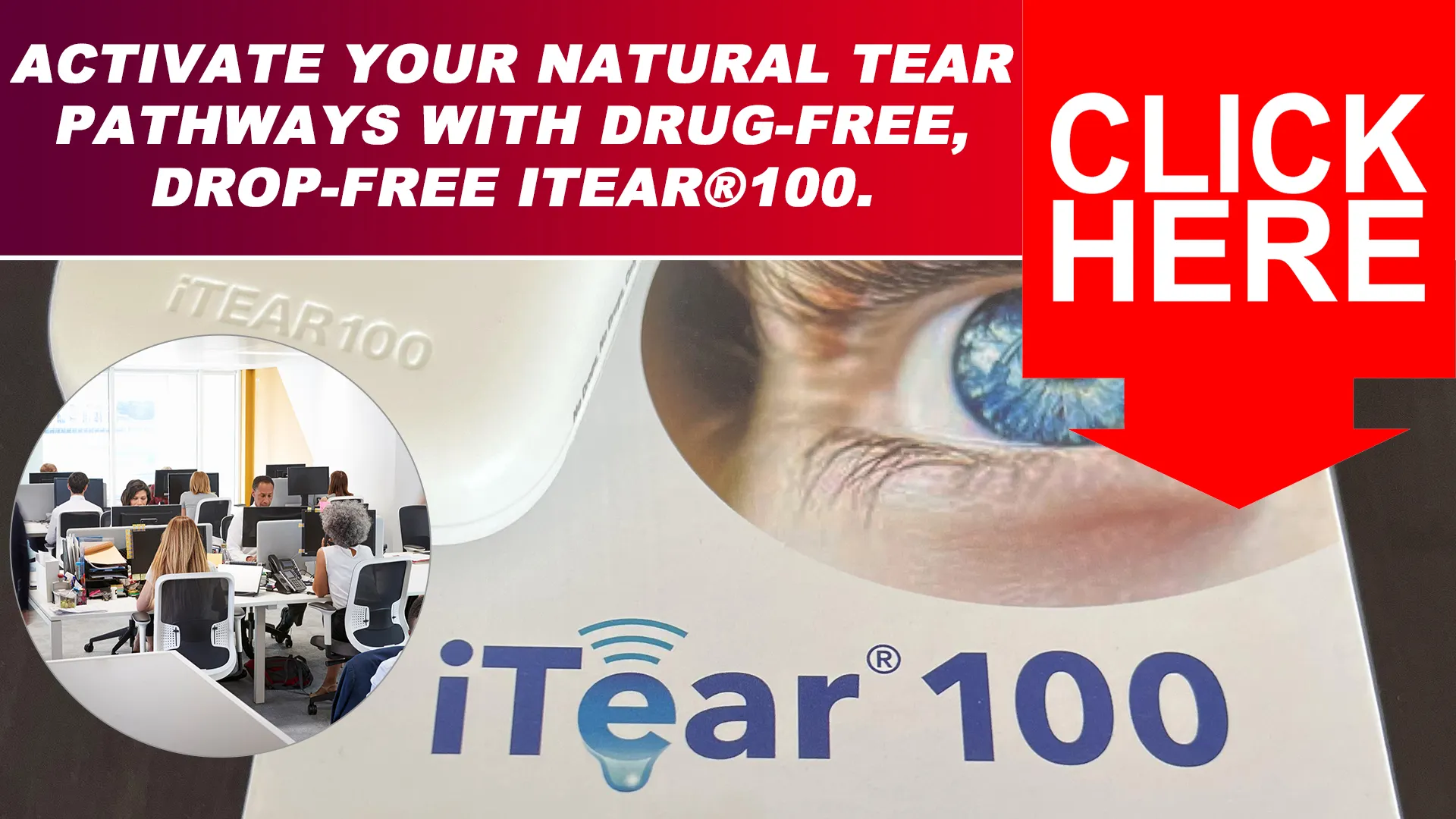 Bid Farewell to Dry Eye Discomfort with iTear100
